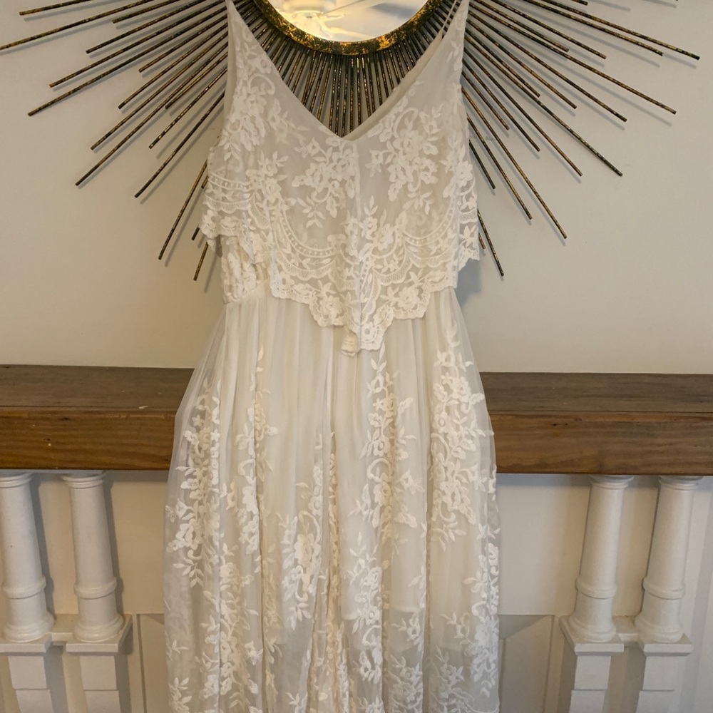 Anthropologie Zimmermann lace midi dress